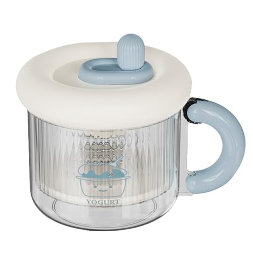 Colador de yogur, colador de cuajada, máquina de queso, filtro de yogur, malla reutilizable, separador de crema fina, herramienta, accesorio de cocina de fermentación para colar y filtrar caseros