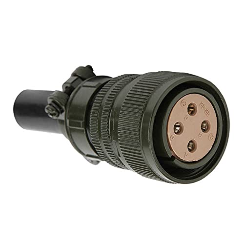Conector de aviación 4 pines compatible con motores miniatura 3
