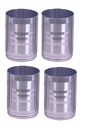 Cristal redondo conjunto de 4 piezas de mesa Bar-Ley-103 para agua y zumo