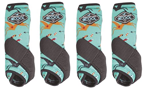 Image of Professional's Choice 2XCOOL Sports Medicine Horse Boots | Protective & Breathable Design for Ultimate Comfort & Durability in Active Horses | Value 4 Pack