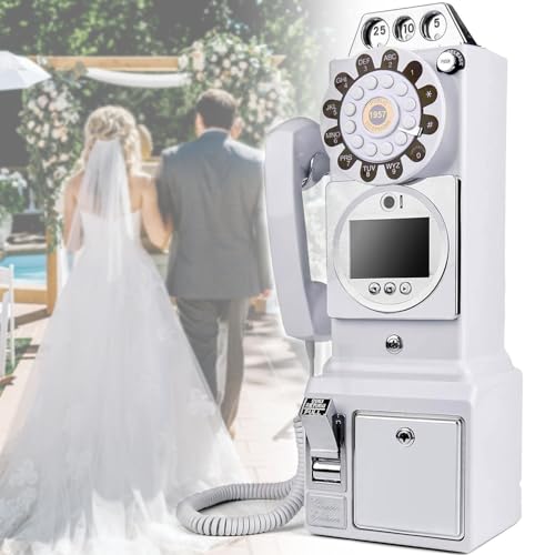 Libro de visitas de video retro para capturar mensajes vivos en bodas