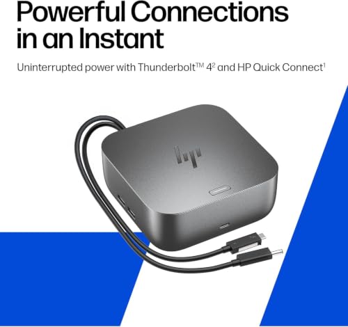 Image of HP Thunderbolt 4 Ultra 280W G6 Dock, 13-in-1 USB-C Docking Station
