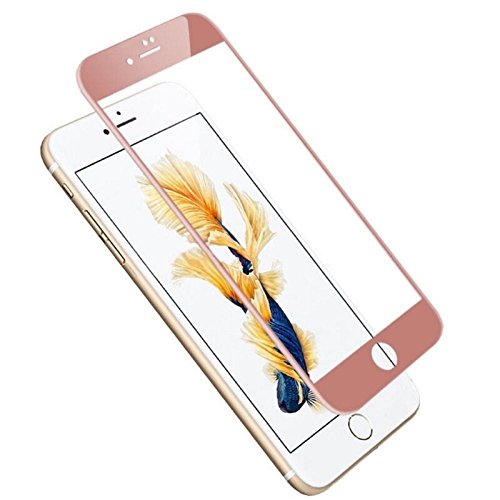 Magicguardz®, Made For Apple 5.5" Iphone 7 Plus, 3D Full Cover Privacy Anti-Spy Tempered Glass Carbon Fiber Screen Protector (Rose Gold) #TOP3