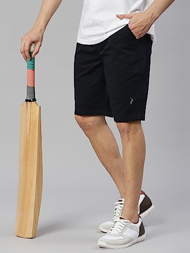 Image of Thomas Scott Men's | Solid | Chino Shorts | Regular Fit | Cotton Elastane | Above Knee | Casual Short