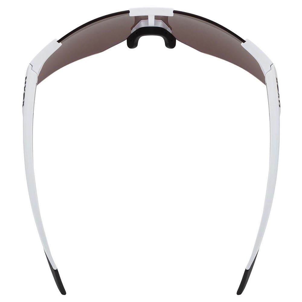 uvex Sonnenbrille PACE PERFORM CV – Weiß matt/spiegelgrün