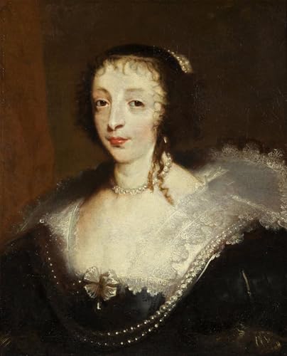 Tableaux graffiti art mural Henrietta Maria par Van Dyck pour sublimer un intérieur moderne