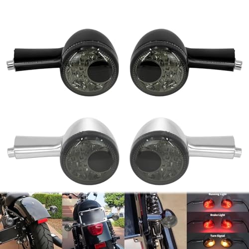 Clignotants arrière de moto à LED look haut de gamme pour Sportster XL883