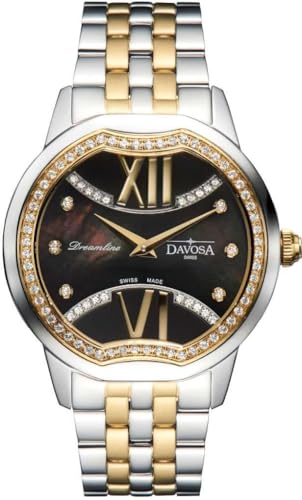 Davosa Dreamline II Quartz montre bracelet femmes en acier inoxydable cadran analogique