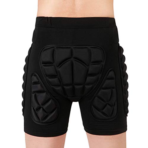 Calça curta acolchoada 3D BESPORTBLE, short de proteção para esqui, patinação, snowboard, ciclismo,