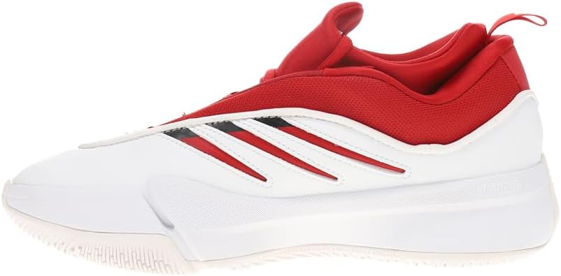 adidas Mens Dame 9 Nebraska Cornhuskers Basketball Sneakers Shoes - Red, White