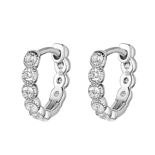 gorjana - Madison Shimmer Huggies 1/2