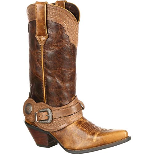 Durango Women's DCRD172 Boot, tan/brindle brown, 6 M US