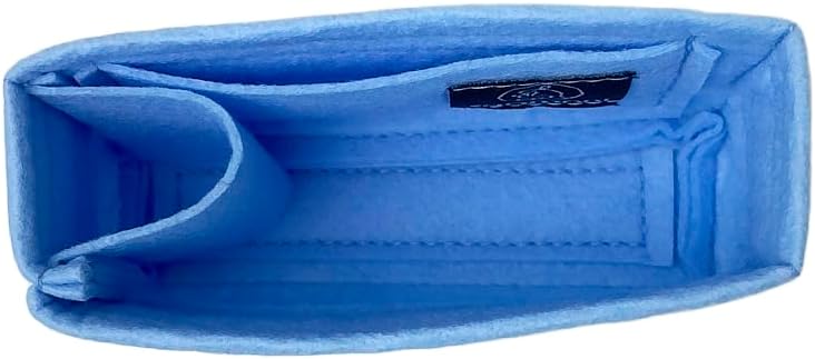 Zoomoni Bag Organizer for Dior Lady Dior Micro Bag - Premium Felt Purse Handbag Insert Liner Shaper (Handmade) Soft Structure Support