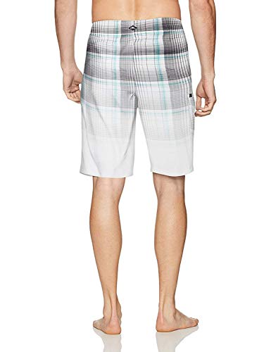 Image of O'Neill Men's Santa Cruz Plaid Boardshort