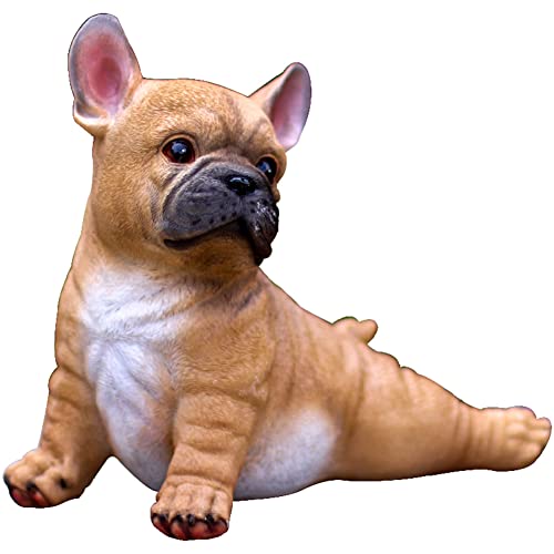 Statue bouledogue en résine, le cadeau idéal pour décoration de jardin - 2