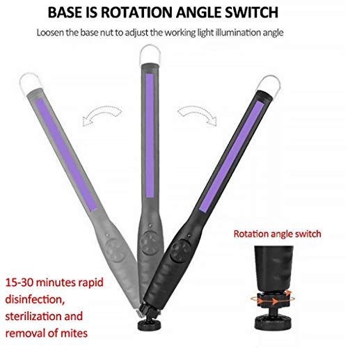 Flameer Luz Germicida Portátil Da Esterilização Da Lâmpada UV Portátil Da Desinfecção Fácil De Usar