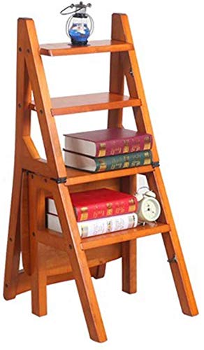 Taburete plegable para escaleras con diseno portatil y asientos estables