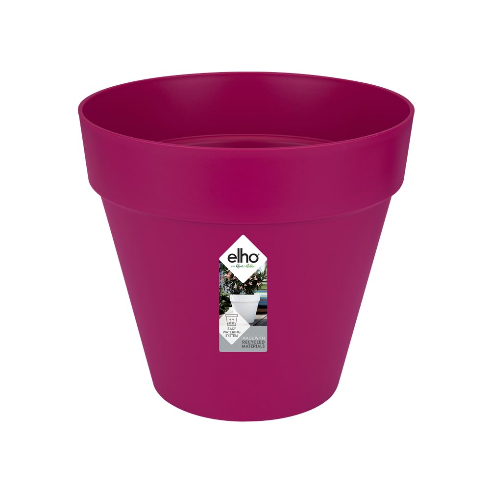 elho Loft Urban Round 20 - Flower Pot for Outdoor - Ø 19.3 x H 17.5 cm - Purple/Lavender Lilac — view 34