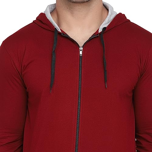 Image of Geum Men's Hooded Neck Full Sleeves T-Shirt