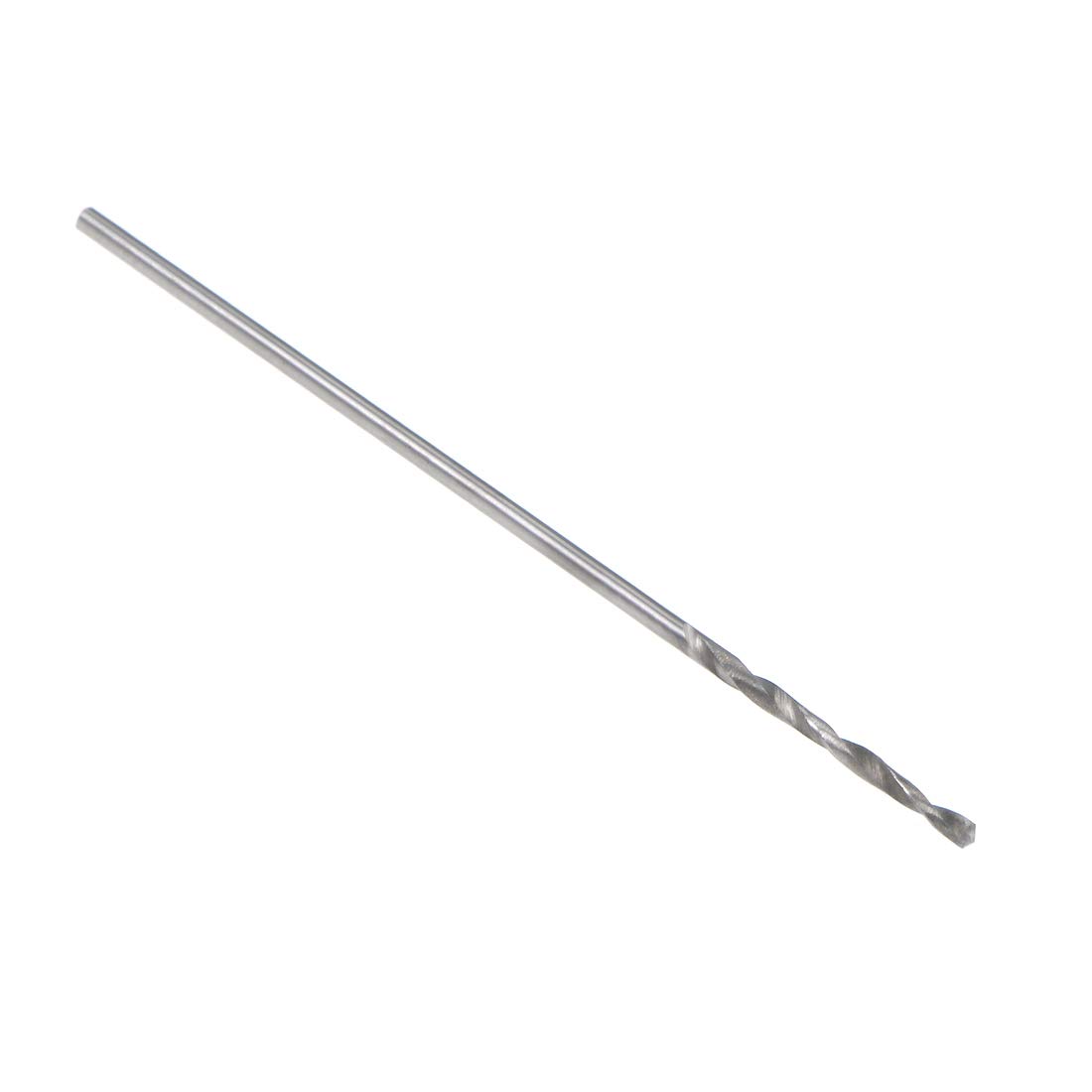 sourcing map 1.05mm Solid Carbide Drill Bits Straight Shank for Stainless Steel Alloy Hard Steel, Hardened to 50 HRC