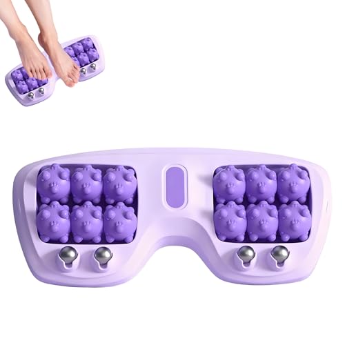 Image of 1Pc Foot Massager Roller, Portable Dual Foot Massager for Plantar Fasciitis Presser Feet, Muscle Massage Roller, Deep Tissue Muscle Massage Improves Blood Circulation in Homes and Offices