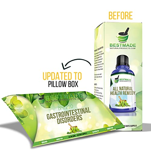 Daily Gi Support - Natural Homeopathic Remedy For Irritable Bowel Syndrome Symptoms, Discomfort, Digestive Aid, Lumpy Stool, Sensitivity, Nausea, Dysmenorrhea - Bm210 For Gastrointestinal Issues #TOP6
