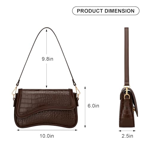 Image of KKXIU Shoulder Bag for Women Small Clutch Purses Cute Hobo Handbag Trendy Underarm Bag