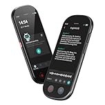 AI Voice Recorder, 80GB Voice Activated Recorder with Real Time Transcription & AI Summary & Translation, Supports 134 Languages, Voice to Text Recorder for Meetings, Lectures, Interviews, Black