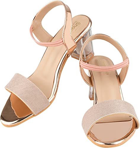 Image of Shoetopia Women's Kitten Heel Sandals
