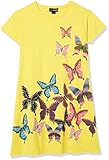 Vestido mariposas Desigual Vest_ARI Vestido Casual, Amarillo, 7-8 Años para Niñas