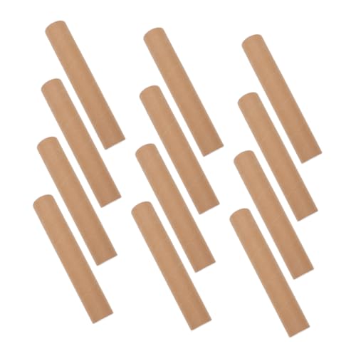 AUTSUPPL 12-piece Reusable Poster Tube Drawing Storage Tube Paper Tube for Artwork Drafting Map Document Storage