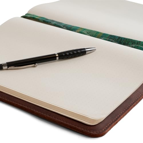 Image of Hide & Drink, Journal Cover Compatible with Moleskine XL (7.5 x 9.75 in) with Strap, Refillable Case, Personal Planner, Full Grain Leather, Handmade Office & Work Essentials (Bourbon Brown)
