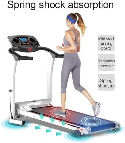Image of Treadmill,Household Silent Treadmill,Foldable Small Weight Loss Slimming Mute Walking Machine,Fitness Equipment,for Home Use (Black)