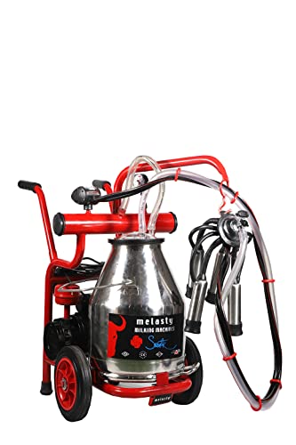 Swastik Single Cluster Milking Machine Cow Milking Machine – Red