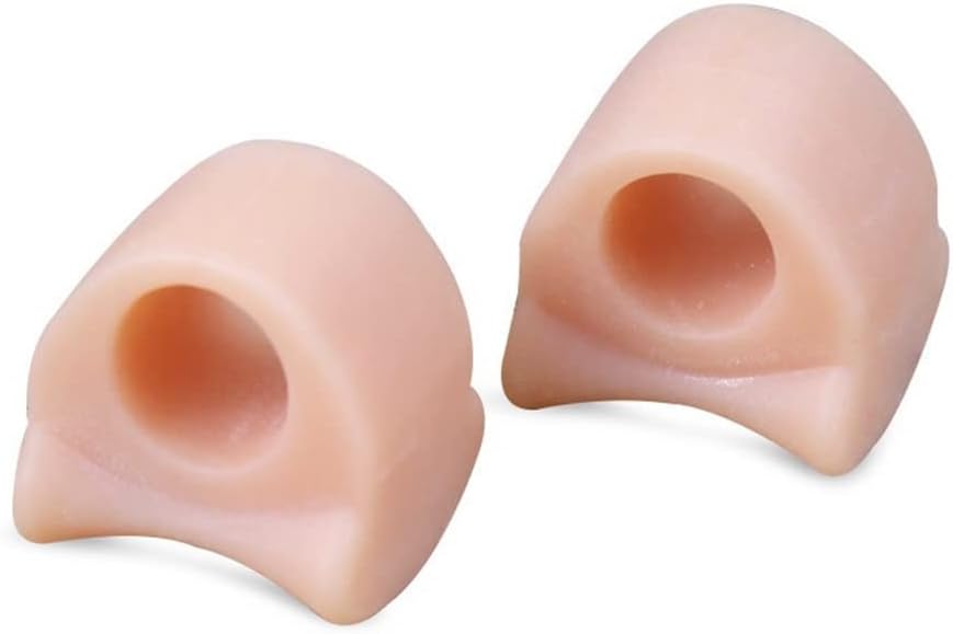 DEAVER Silicone Toe Separator,Toe Spacers - Gel Corrector for Hammer Toe, Mallet Bunion Pain Relief, Overlapping Crooked Toes, Yoga Plantar Fasciitis