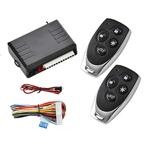 Kit de Cerradura Central de Puerta Universal con Entrada sin Llave y Mandos 12V