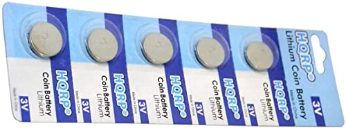 Paquete de 5 pilas de litio para termómetro digital Vicks miniatura 3