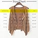 Girls Faux Suede Tassels Vest Western Cardigan Jacket Vests Sleeveless Fringe Hippie Button Up Cowgirl Boho Tops