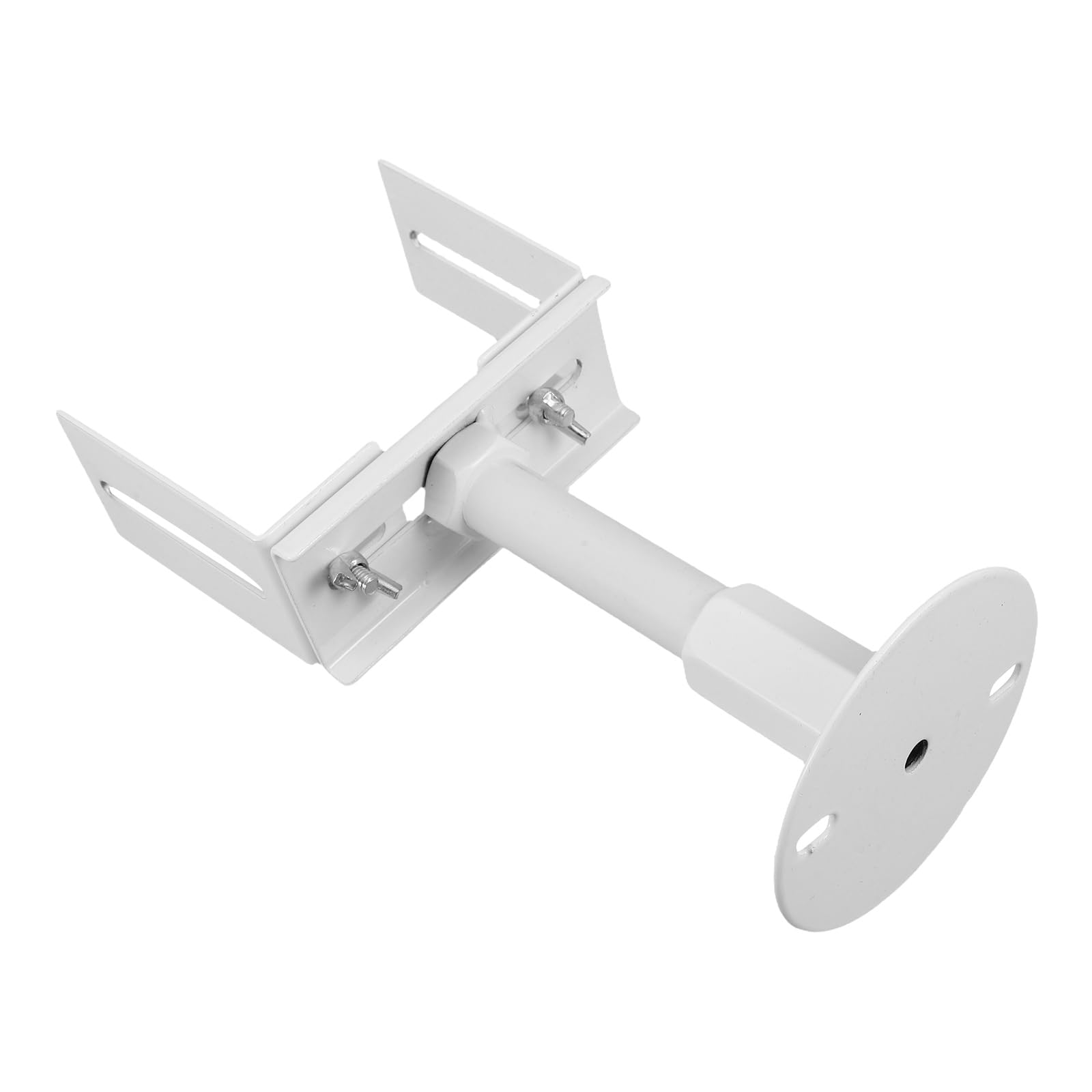 Support de Radiateur au Sol Réglable en Hauteur en Acier Blanc