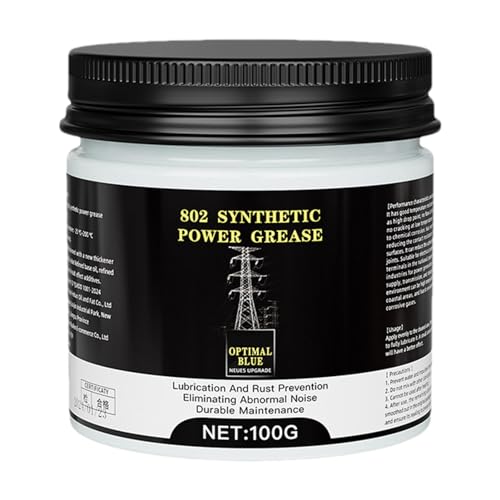 Grasa eléctrica, Grasa de contacto eléctrico, Lubricante conductor para coche 100g, Grasa compuesta automotriz multiusos, lubricante antiagarrotamiento de cobre para conexiones eléctricas