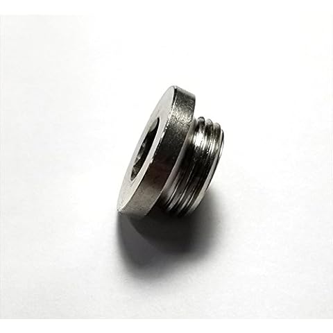 Titanium O2 Sensor Plug M18x1.5mm 6AL4V With Copper Washer - Ticon Industries Cover