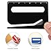 4pcs Envelope Opener, Upgraded Plastic Letter Opener Envelope Slitter Sharp Mail Opener Tool with Scale & Pointed Tip & Magnifying Glass Package Opener Cutter Wrapping Paper Knife (4 Colors)