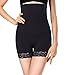 Produktbild AYEEBOOY Damen figurenformend Mieder Shaper Shapewear Miederslip mit Bauch-Weg-Effekt Miederpants(02BlackPH-122g,M/L(Waist: 21"-26"))