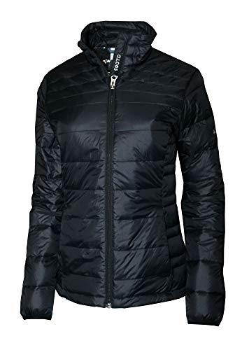 Columbia Women's Mist Falls 590 TurboDown Lightweight Full Zip Omni Heat Jacket (Black, M)