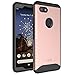 Google Pixel 3a (2019) Case, TUDIA [MERGE Series] Heavy Duty EXTREME Dual Layer Slim Precise Cutouts Phone Case For Google Pixel 3a (2019) [NOT Compatible with Pixel 3a XL Version] (Rose Gold)