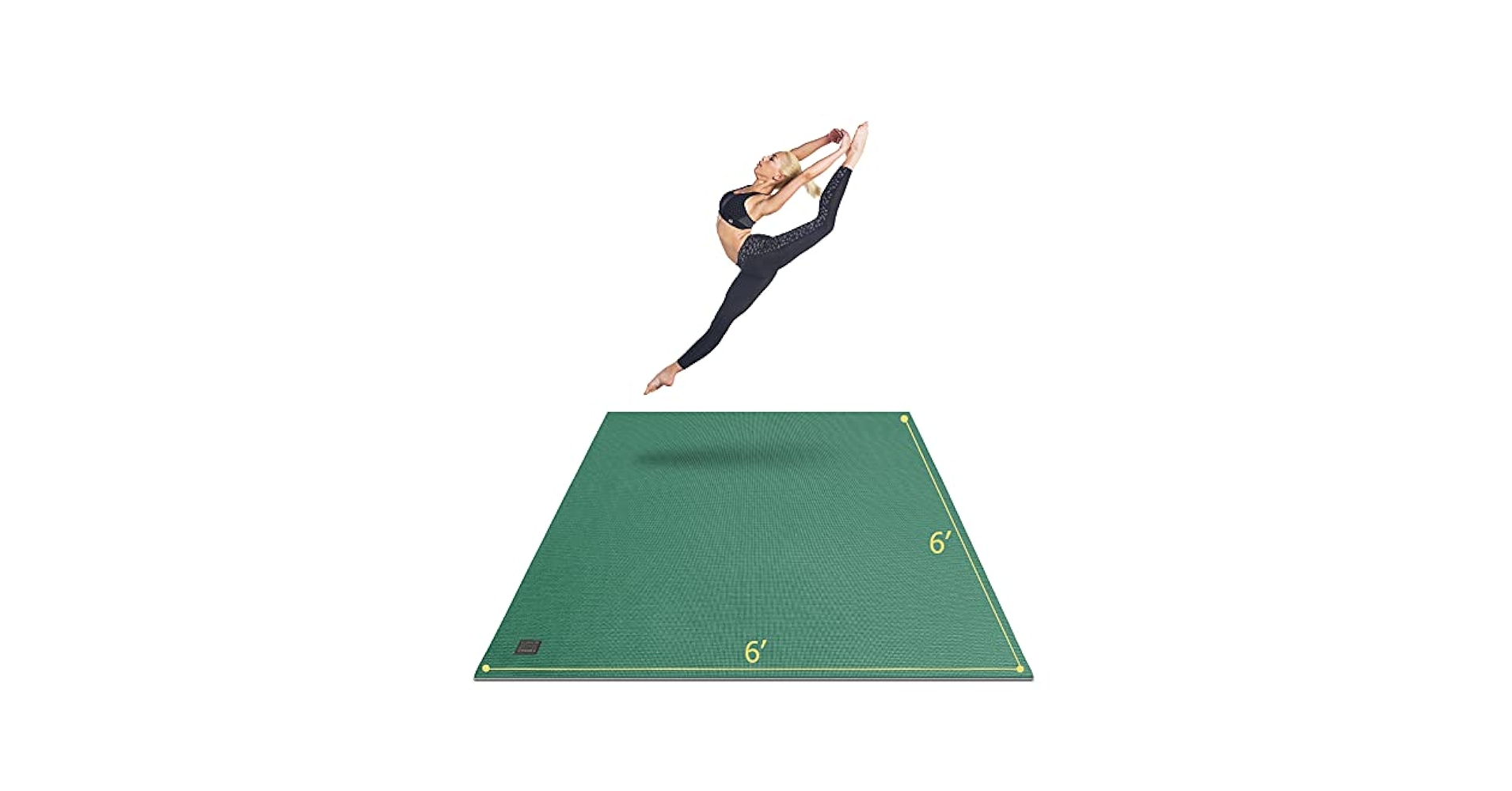 Amazon.com : GXMMAT Large Yoga Mat 6'x4'/6'x6'/7'x5'(7mm/9mm