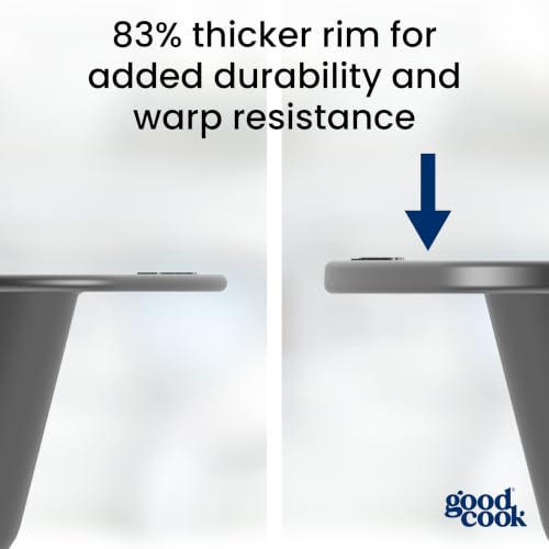 GoodCook Nonstick Carbon Steel Baking Pan & Raised Wire Rack, 15x10.5-Inch - Image 5