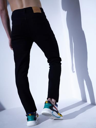 Image of Hubberholme Men's Stretchable Slim Fit Jeans - Casual Cotton Jeans for Men