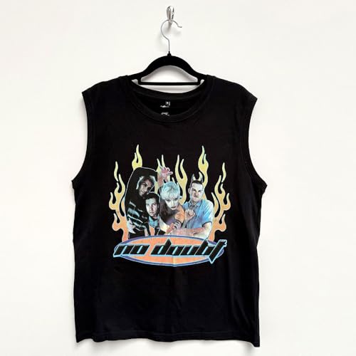Débardeur No Doubt Retro Logo Rock Off pour style rock vintage