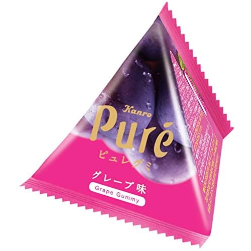 カンロ ピュレグミプチ三角グレープ